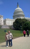 The Weimers visiting the U.S. Capitol for Advocacy Day.