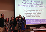 Hildebrand and OT students presented at the NCOTA conference.