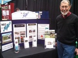 Ron Jester at the Agricultural Trades Show.