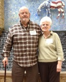 Maine farmer clients Mr. and Mrs. Haynes at the NTW.