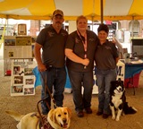 Pharm Dogs Odie & Sweet Baby Jo with Bruce, Jackie, and Alda