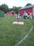 OH Movie Night wheelchair obstacle course