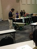 Students presenting adaptive technology for agriculture session at G.R.E.A.T. Conference