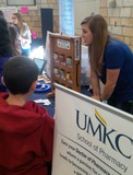 MO AgrAbility & UMKC pharmacy students at CHART Teen Health Fair