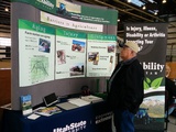 UT AgrAbility booth at UT Farm & Ranch Expo