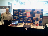 Jim Craig & CO AgrAbility display at Rural Health Conf.