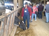 NC AgrAbility on farm tour at NTW