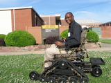 Dr. English of UAPB on Trackchair