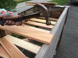 WVATS Carmen hammering raised garden beds