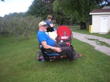 Carl & Emily Russell at Russell's Blueberries and Book Barn