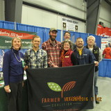 VT AgrAbility and Farmer Veteran Coalition members at VT Farm Show
