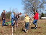 GA AgrAbility staff at a volunteer day