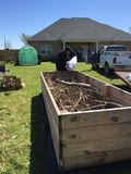 Raised bed gardening