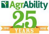 AgrAbility 25th Anniversary logo