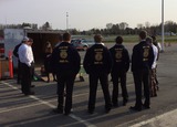 Richard Brzozowski with Maine FFA members