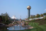 Knoxville Sunsphere and park