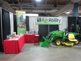 AgrAbility booth at Ft. Wayne Farm Show