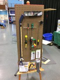 Universal design display at Ag Trades show in Augusta, ME 2