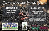 Composting Field Days sign