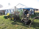 Life Essentials tractor lift at Farm Progress Show