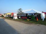 Tent with Purdu and Ohio State AgrAbility booth