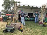 OH, West VA, and PA AgrAbility booth at Farm Aid 2017