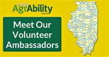IL AgrAbility Volunteer Ambassadors sign