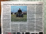 Article on PA AgrAbility's client, Ryan Frye