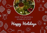 Happy Holidays from CalAgrAbility