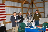 Michael O'Gorman, Cindy Chastain, and others at the 1st meetinng of the FVC of IN