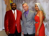 Chuck Baldwin with Dr. John and Kara Boyd of the National Black Farmers Association