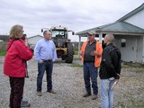 OH AgrAbility at farm visit with Fellows from Bulgaria and Romania