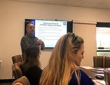 Rick Peterson training staff in Mental Health First Aid