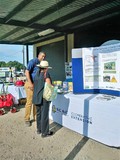 NC AgrAbility booth at Small Farm Field Day