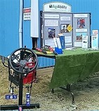 Maine AgrAbility display at Blueberry Hill Farm