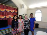 Betty Rodriguez (L) at Latino Growers Academy