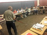 Kirk Ballin teaching at Governor's School for Ag at VA Tech