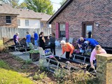 KY Beacon Senior Apartment garden project