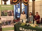 AgrAbility PA staff at Disability Awareness Day in Harrisburg