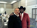 Webster Davis (L) with NBFA President Dr. John Boyd Jr.