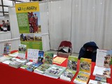 IN AgrAbility booth at N IN Grazing Conference