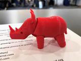 3D printed rhinoceros