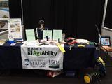ME AgrAbility booth at MELNA