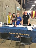 UMKC pharmacy students at Western Farrm Show