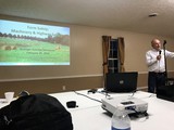 Tim Prather, TN AgrAbility, at theGrainger County safety meeting