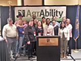 NC AgrAbility representatives at the 2019 NTW