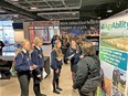 FFA members at Nebraska AgrAbility display