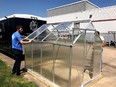 TN West Carroll FFA Chapter-assembled greenhouse