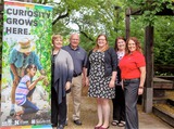 NE AgrAbility staff sharing donation with Nebraska 4-H Foundation