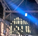 Light and shadows in the barn